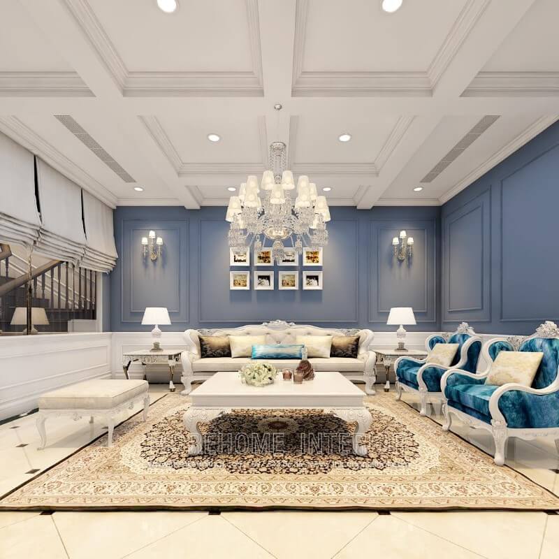 Sofa tân cổ điển mang lại sự sang trọng, đẳng cấp thể hiện gu thẩm mỹ của chủ nhân sofa tân cổ điển